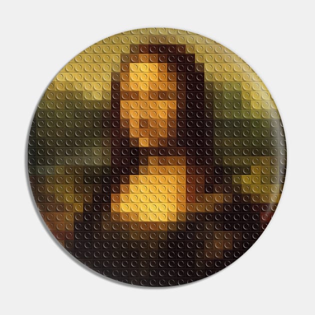 Brick Monalisa Pin by WildSloths