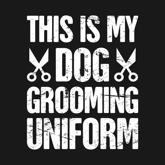 Funny Dog Grooming Gift For Dog Groomer by MeatMan