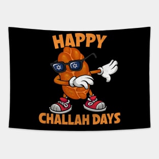 Happy Challah Days Hanukkah Chanukah Funny Jewish Bread Tapestry