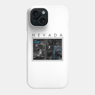 Nevada city design teeshirt wht Phone Case