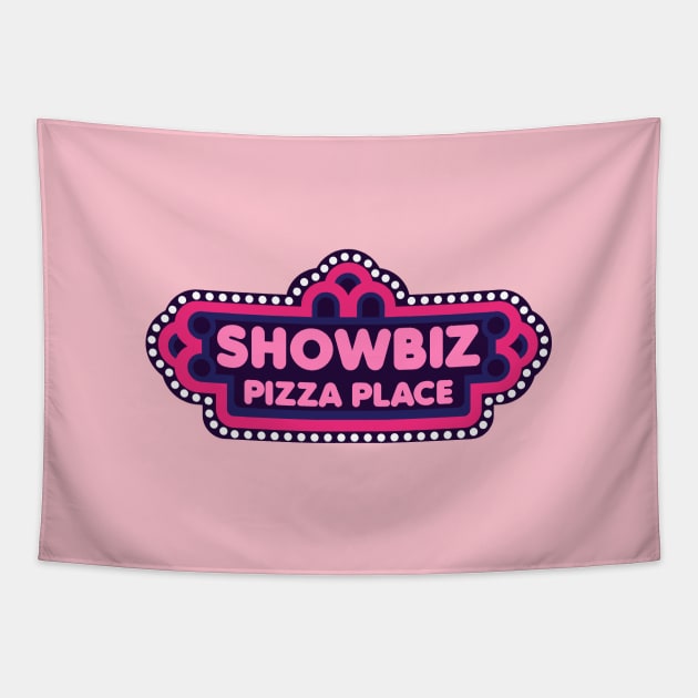 Showbiz Pizza in Pink Tapestry by The90sMall