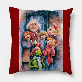 Muppet Christmas Carol Pillow