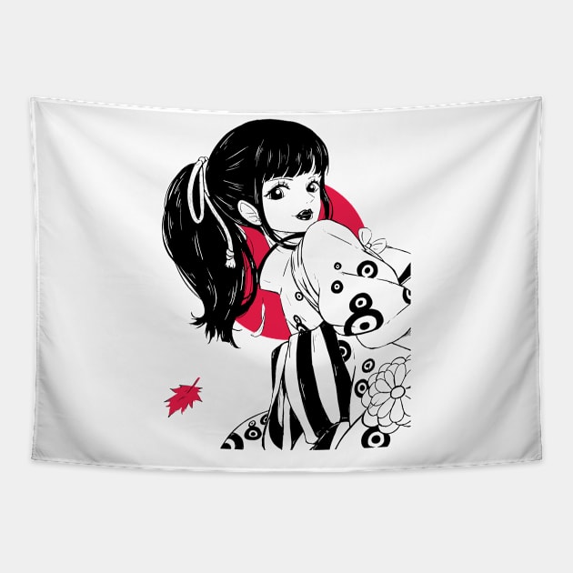 Kozuki Hiyori One Piece Fashion Tapestry by KDungUniversal