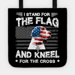 Beagles Dog Stand For The Flag Kneel For Fallen Tote