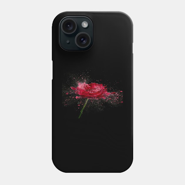 Spreader Rose Phone Case by joshsmith