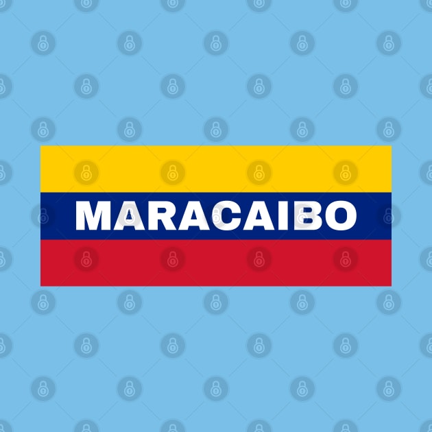 Maracaibo City in Venezuelan Flag Colors by aybe7elf