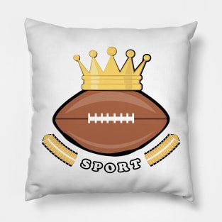 Sports King - American Football Pillow