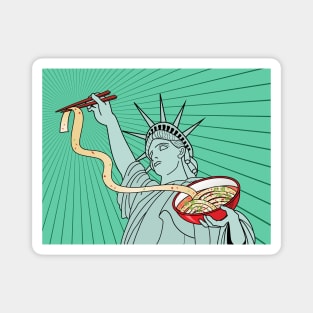 Statue Of Liberty x Ramen Magnet