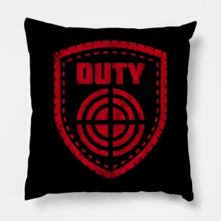 Stalker faction patch DUTY Pillow