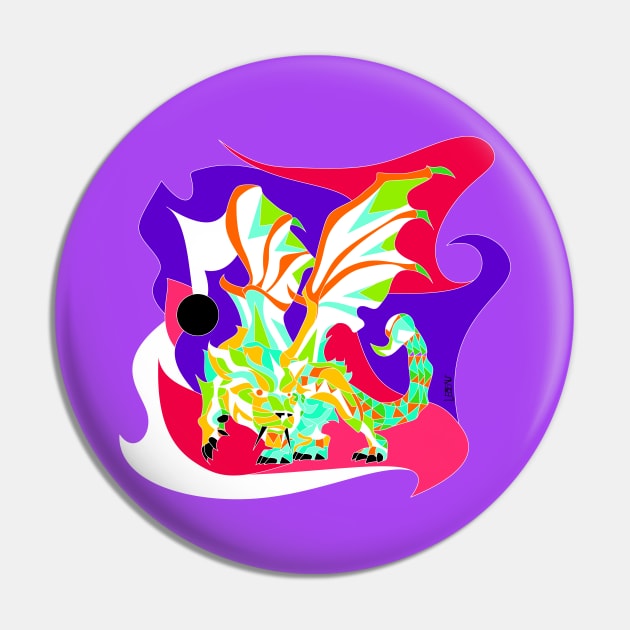 purple kaiju manticore ecopop monster art Pin by jorge_lebeau