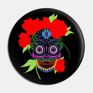 roses and adela catrina ecopop Pin