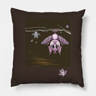 My favourite Bat! Cartoon. Pillow