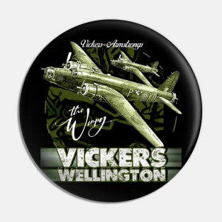 Vickers Wellington  WW2 British Bomber Aircraft Pin