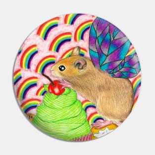 Cupcake Fairy Mouse Pin