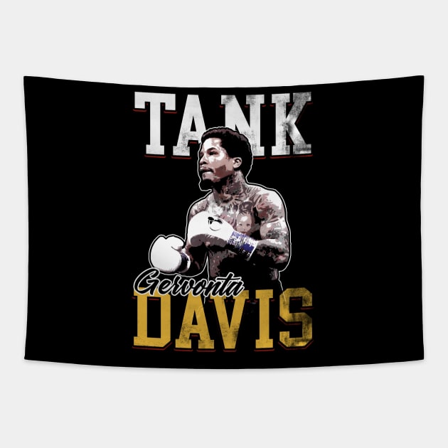 Gervonta Davis Tank Tapestry by SmithyJ88