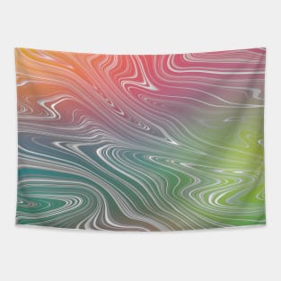 Pride month liquid art Tapestry