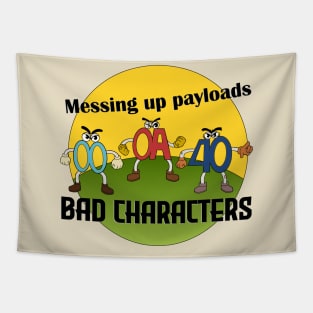 Bad Characters Tapestry