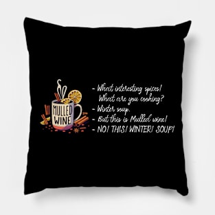 Mulled wine Pillow