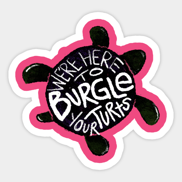 Turt Burgler - Over The Garden Wall - Sticker