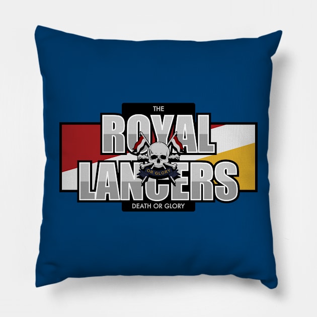 Royal Lancers Pillow by Firemission45