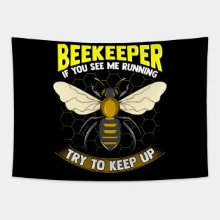 Beekeeper: If You See Me Running Try To Keep Up Tapestry