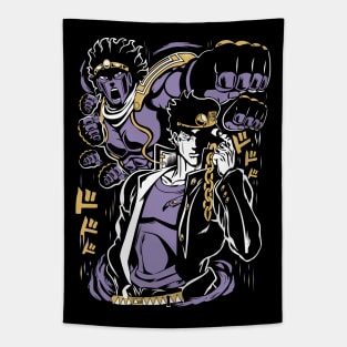 Jotaro Anime Fanart Tapestry