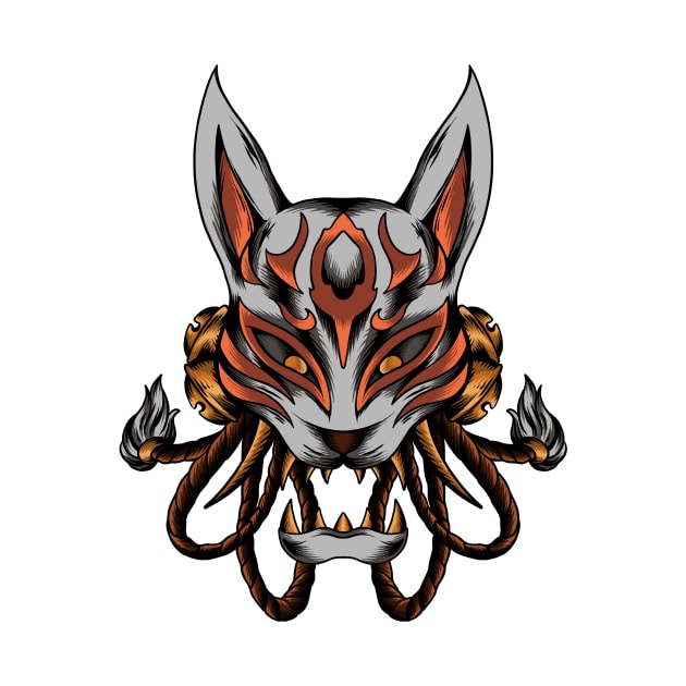 Kitsune mask by 995dsgn