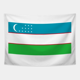 Flag of Uzbekistan Tapestry