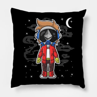 Hiphop Astronaut Ethereum Crypto ETH Coin To The Moon Crypto Token Cryptocurrency Wallet Birthday Gift For Men Women Kids Pillow