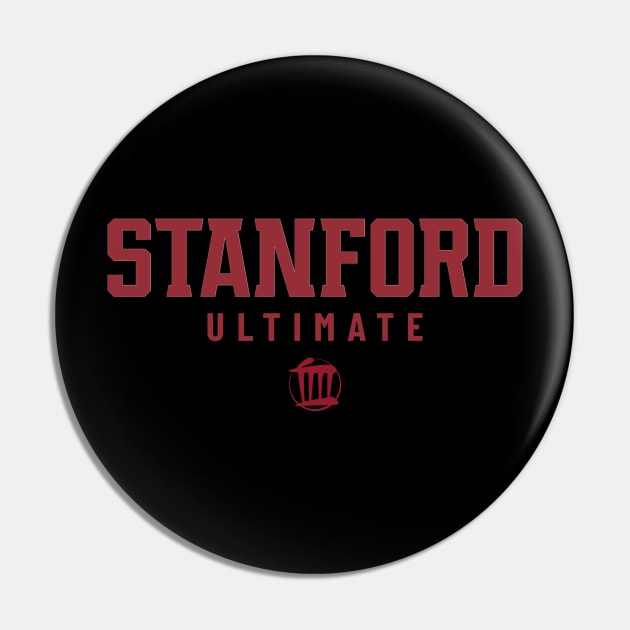 Stanford Ultimate - Official Logo Pin by Stanford Ultimate