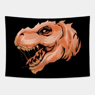 Dinosaur Head Dangerous T-Rex Tapestry