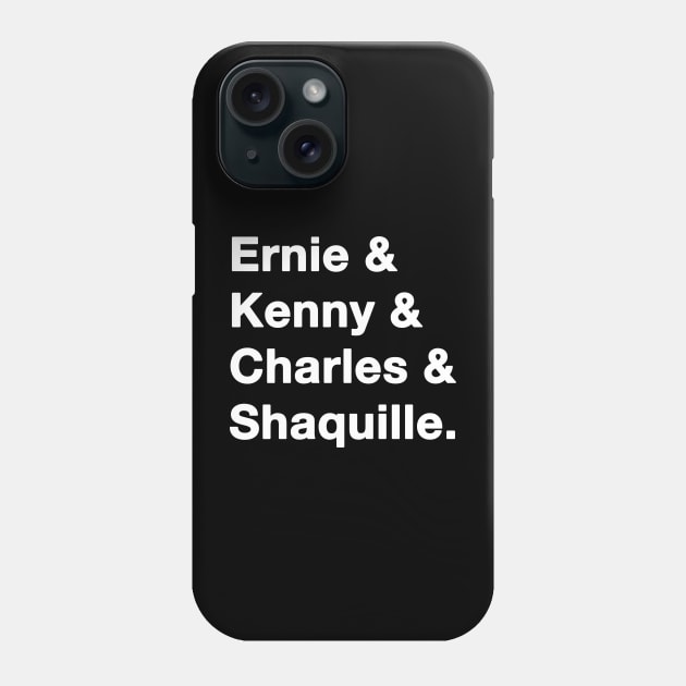 NBAonTNT Names Phone Case by IdenticalExposure