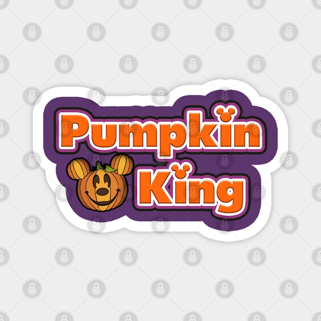 Halloween Pumpkin King Magnet by igzine