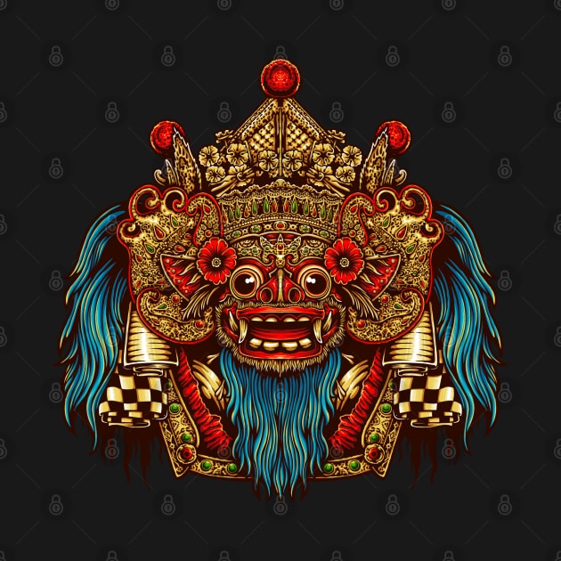 Barong Mask by drewbacca