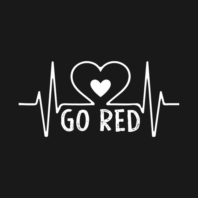 Go Red American Heart Health Month Awareness In February by Namatustee