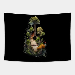 Nature Guitar Classic Tapestry