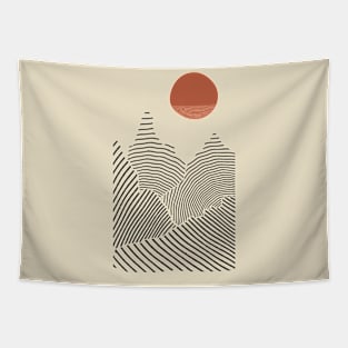Mountain Sunrise Decal Tapestry