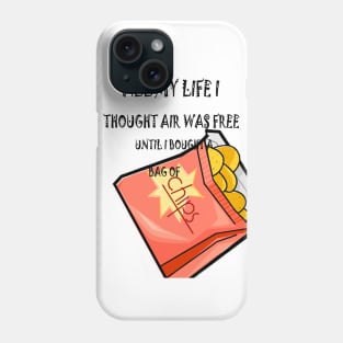 chips joke Phone Case