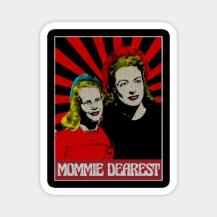 Mommie Dearest  1980s Pop Art Fan Art Magnet