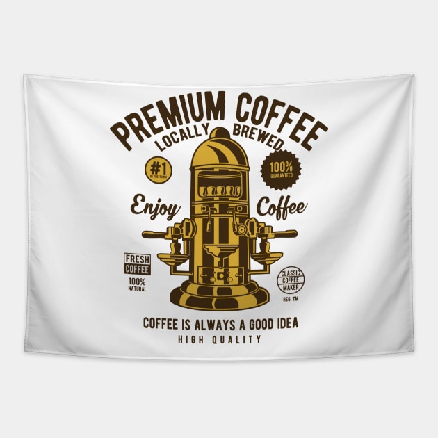 Coffee is always a good idea Tapestry by RaptureMerch