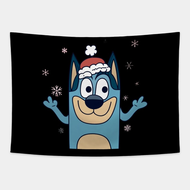 Bluey Dad Tapestry by BukovskyART