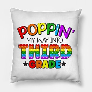 Third Grade School Shirt Pillow