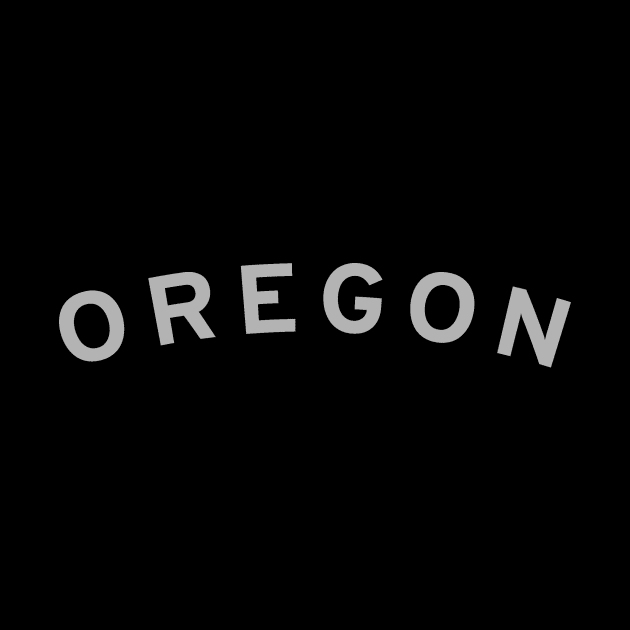 Oregon Typography by calebfaires