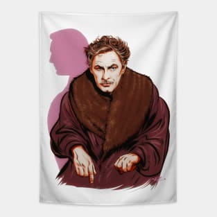 John Barrymore - An illustration by Paul Cemmick Tapestry