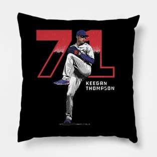 Keegan Thompson Chicago C Outline Pillow