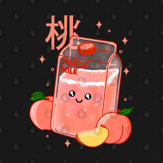 Kawaii Fruity Peach Milk by Kimprut