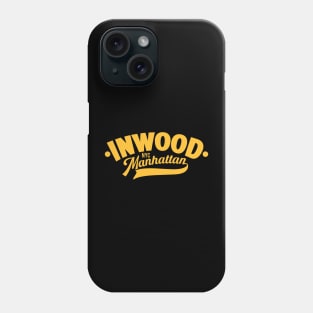 Minimalist Inwood Manhattan NYC Logo Design for Stylish Apparel Phone Case