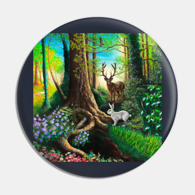 The Enchanted Forest Pin by soulfulprintss8