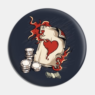 Ace of Hearts Pin