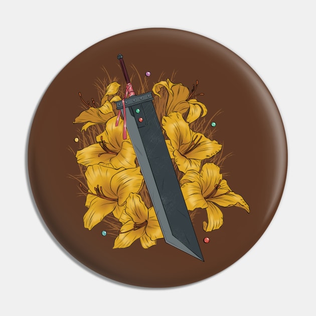 Buster Sword Pin by RioBurton